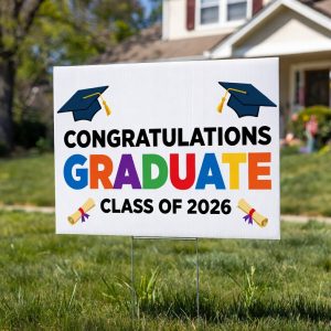 Custom Printed 4mm Lawn Signs