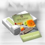 Black Edge Announcement Cards