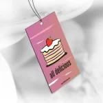 Black Edge Hang Tags