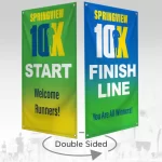 Double Sided Blockout Banner