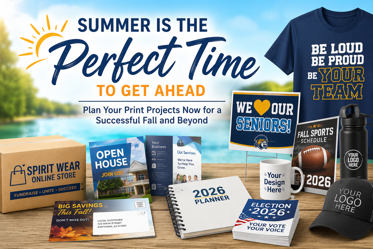 Summer Is the Perfect Time to Get Ahead: Print Projects You Should Be Planning Now